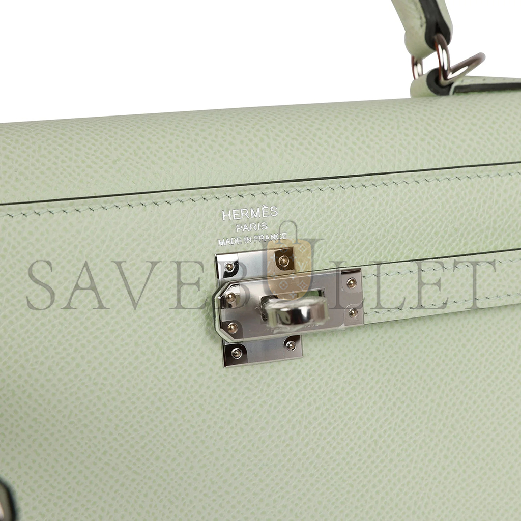 H**mes kelly sellier 25 epsom palladium hardware (25*17*7cm)